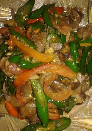 Foto resep Tumis hijau ati ampela