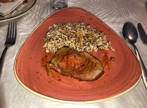 Una foto de Lomo liso al Garam Masala