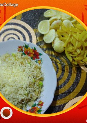 Foto resep Nasi goreng kari keju