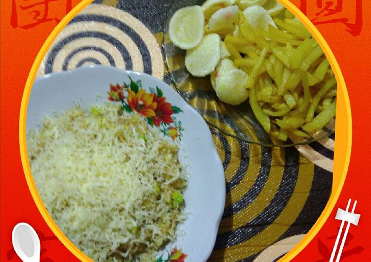 Resep Nasi goreng kari keju Anti Gagal