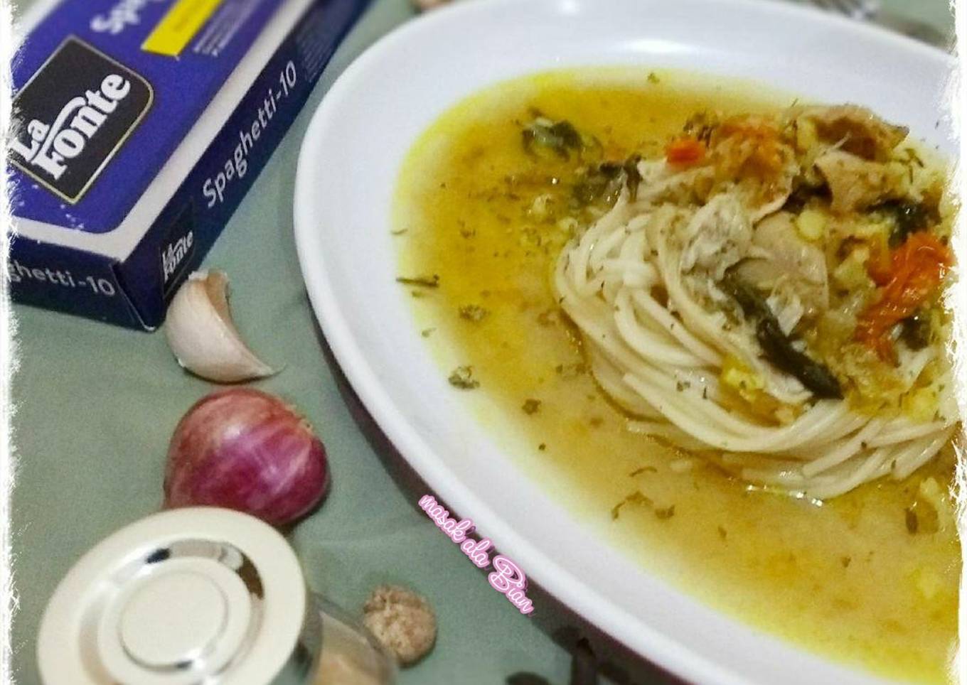 Spaghetti Ayam Rica-rica