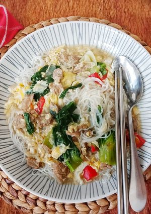 Foto resep Bihun Siram Sapi