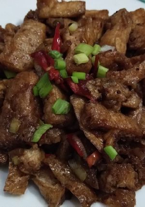 Foto resep 85. Tumis Tahu Goreng