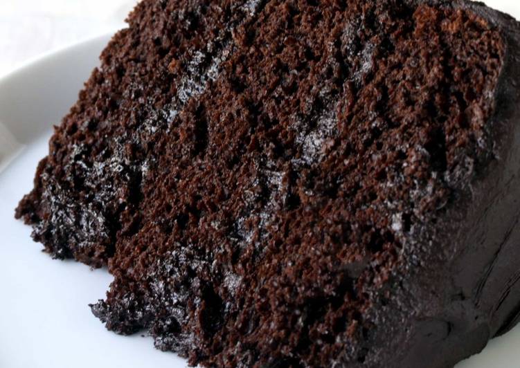 How to Make Quick New Year's chocolate cake!