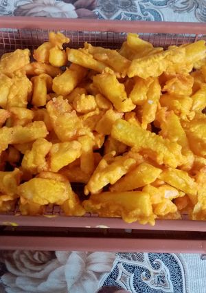 صورة لوصفة بطاطس جمبري 🍟