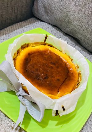 Foto resep Burnt Cheesecake Gluten Free