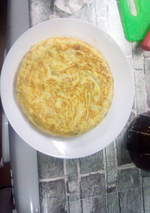 Una foto de Tortilla de bacalao