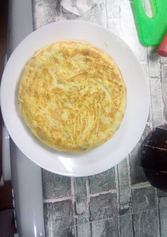 Una foto de Tortilla de bacalao