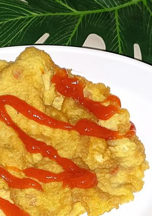 Foto resep Telur Dadar Sambal Bawang