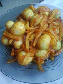 Foto resep Balado Kentang dan Telur Imuth