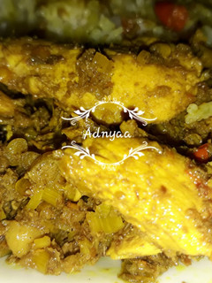 Foto resep Ayam kuning sambal sereh #PekanInspirasi