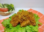 Gambar tempe goreng lengkuas
