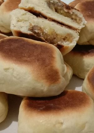 Foto resep Roti Pisang Keju Teflon