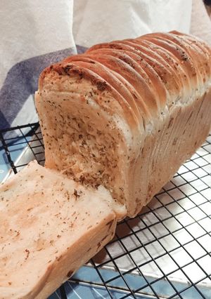 Foto resep Cheese garlic pull apart bread