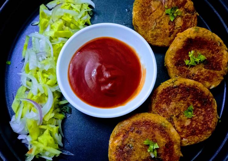 Cheesy Aloo Tikki