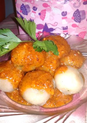 Foto resep Cilok sambal kacang