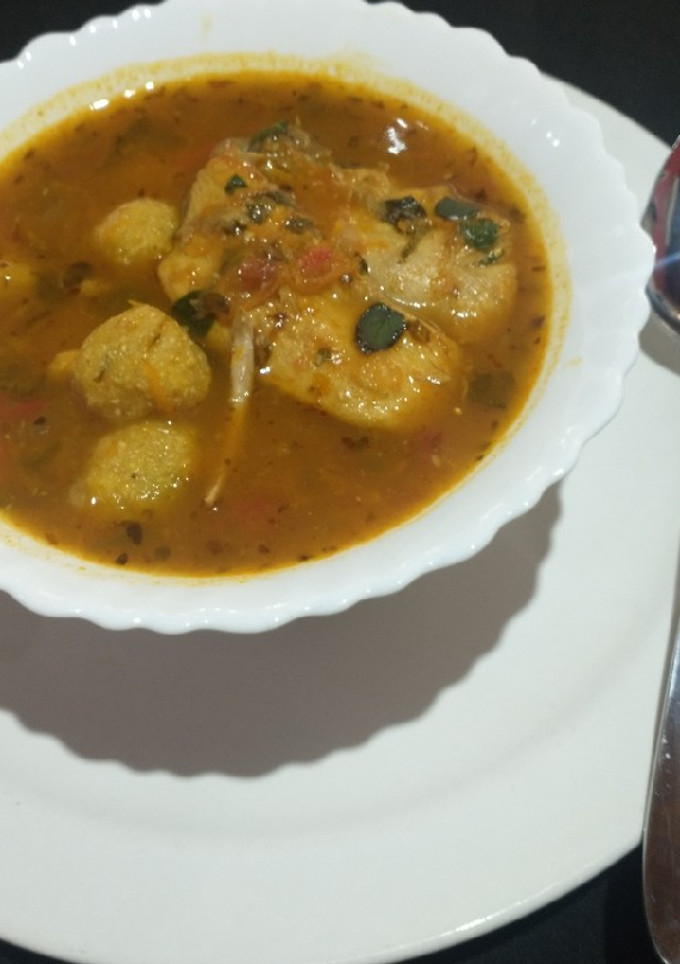 Una foto de Vori Vori con Pollo 🍗🥣