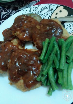 Foto resep Steak tempe #BikinRamadanBerkesan