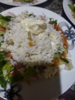 صورة لوصفة سلطة رز