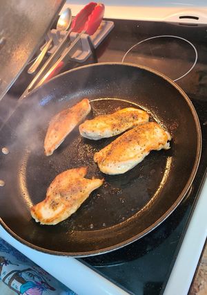 A picture of Stovetop Chicken Breasts.