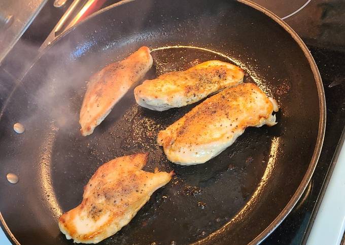 Steps to Make Speedy Stovetop Chicken Breasts