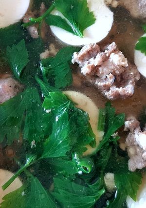รูปของ แกงจืดเต้าหู้หมูสับ