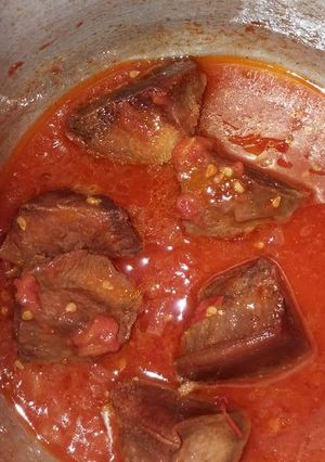 A picture of Stewed Cow Tongue.