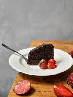 Foto resep Eggless Chocolate Cake