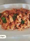 Fillet Dada Ayam Saus Inggris