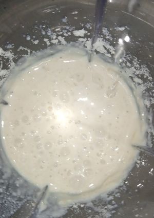 A picture of Banana milk pulp.