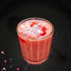 A picture of Watermelon Rose Milkshake.