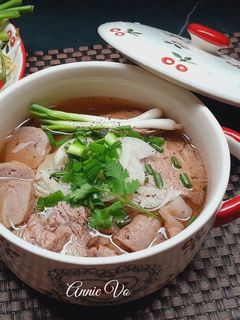 Hình của món Phở bò.