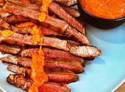 A picture of peri peri sauce