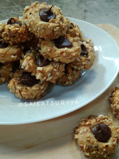 Foto resep Peanut Thumbprint Cookies