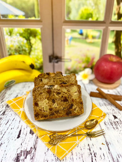 Foto resep 🍎Cake Pisang Apel🍌 (No Mixer)