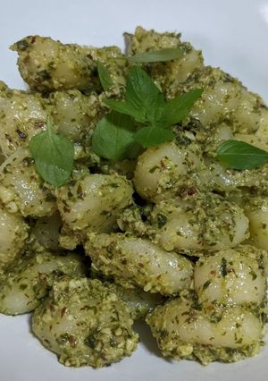 Foto de Nhoque com pesto