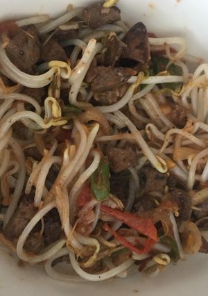 Foto resep Tumis toge ati sederhana