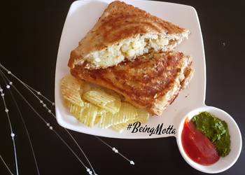 Ultimate, Prepare SagoCheese Toast Sandwich Restaurant Style