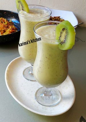 A picture of Kiwi smoothie.