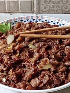 Foto resep Slice beef teriyaki panggang