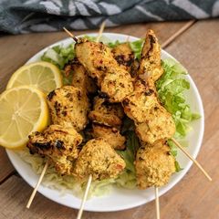 A picture of Chicken Reshami Kebab Roast.