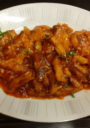 A picture of Sweet & Spicy Honey Chilli Potato.