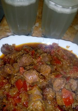 صورة لوصفة سجق بلدى على طريقتى 👌👌