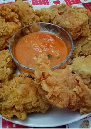 Foto resep Ayam popcorn sambal bawang