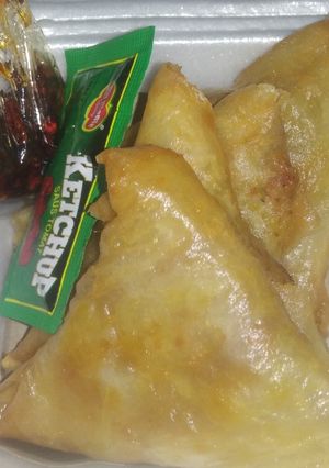 Foto resep Samosa Isi Karee Daging Kentang