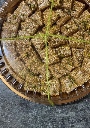 صورة لوصفة سمسم العيد بطريقة ام غيث