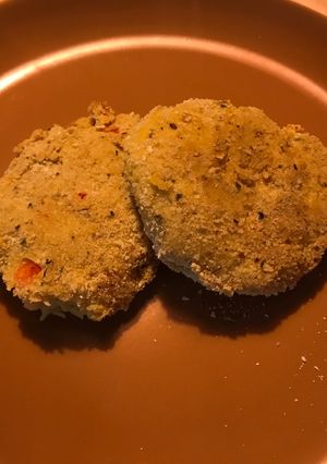 Una foto de Hamburguesas de garbanzo