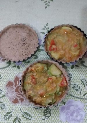 Una foto de Tartitas de zucchini.. simples