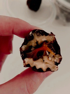Una foto de Nueces con chocolate