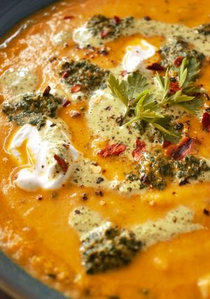 A picture of Coriander & Walnut Emulsion.
